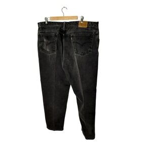 Vintage Levis 545 Black Jeans Men's‎ 44x30 Loose Fit 90s Straight Leg Brown Tab